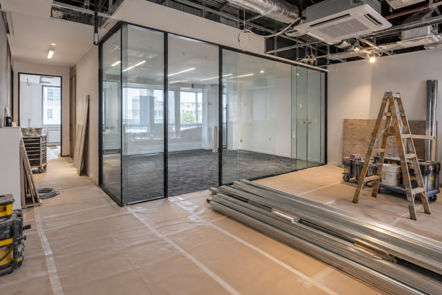 Office Renovation project landscape 2